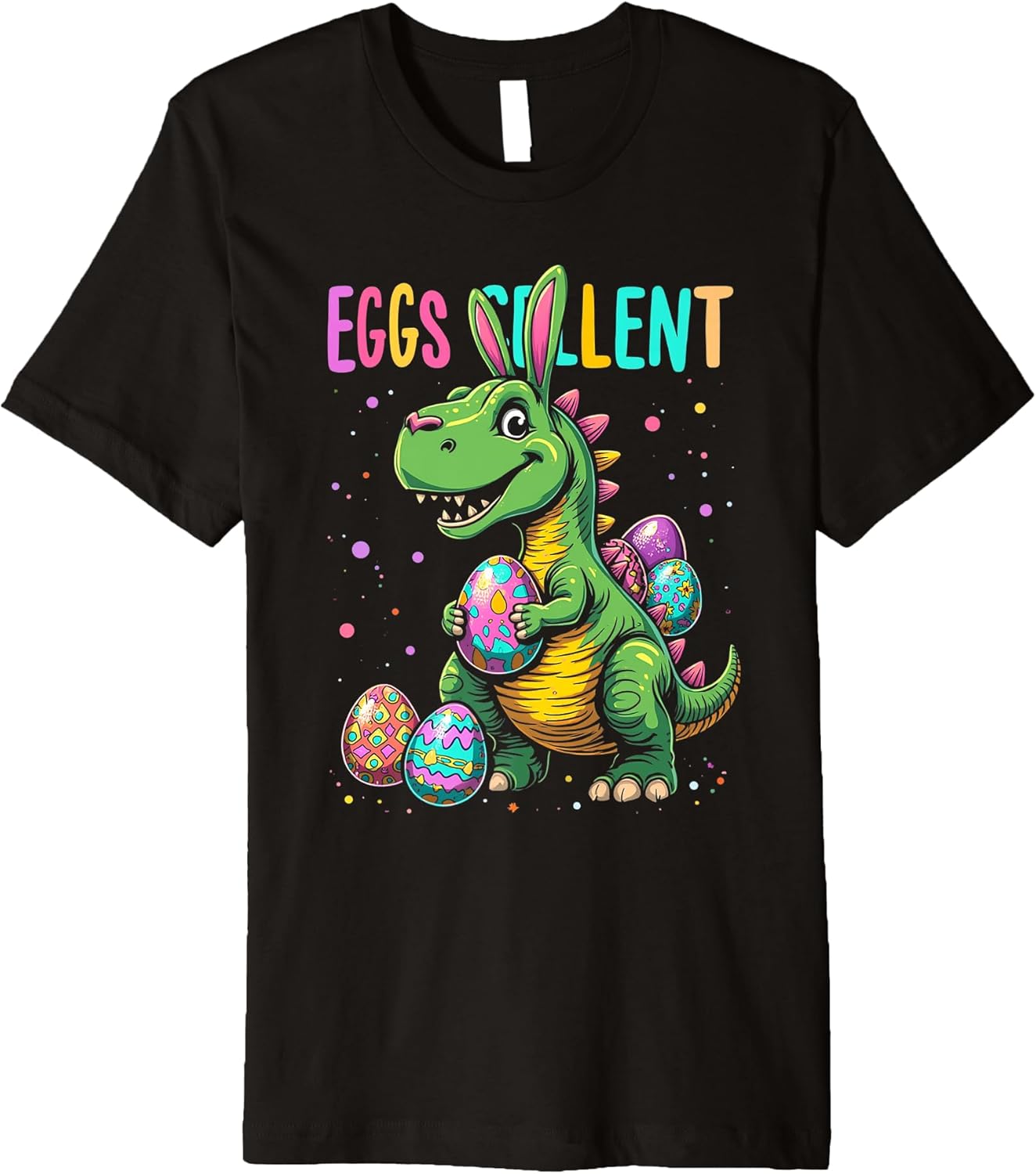 EGGSCELLENT Dinosaur Easter Premium T-Shirt
