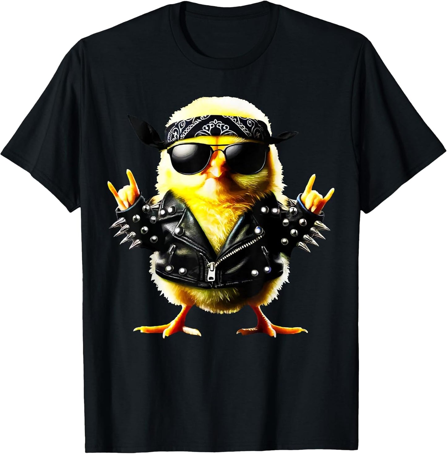 Rockin' Chick Biker Easter T-Shirt