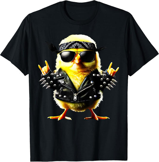 Rockin' Chick Biker Easter T-Shirt