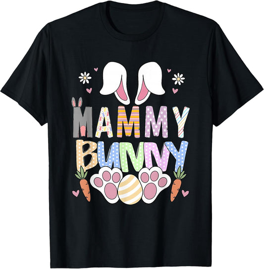 Mammy Bunny Ears Easter Family Matching T-Shirt