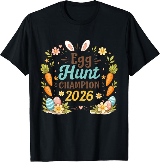 Easter Egg Hunt Champion 2026 Pregnancy Announcement T-Shirt
