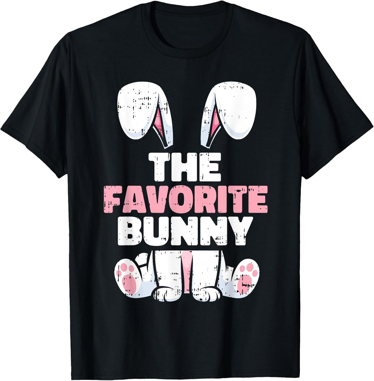 Favorite Bunny Easter Family Matching Spring Men Women Kids T-Shirt