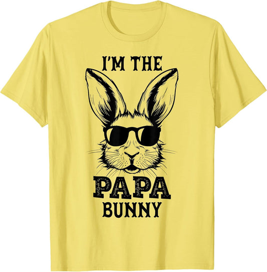 Papa Bunny Matching Family Group Easter Day Gifts T-Shirt