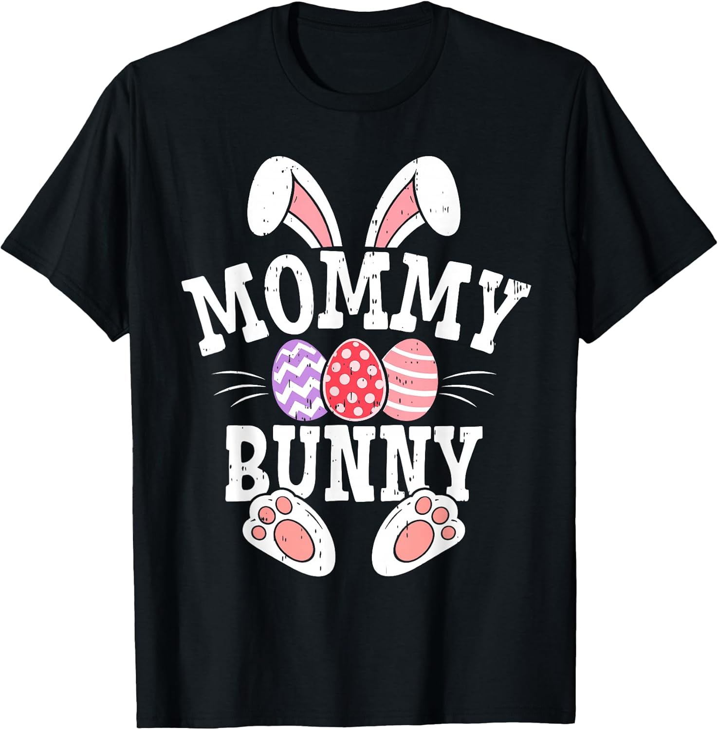 Mommy Bunny Happy Easter Day Matching Family Easter Egg 2026 T-Shirt