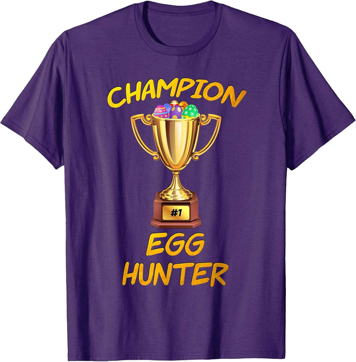 Champion Egg Hunter Fun Easter T-shirt T-Shirt
