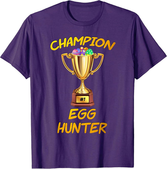 Champion Egg Hunter Fun Easter T-shirt T-Shirt
