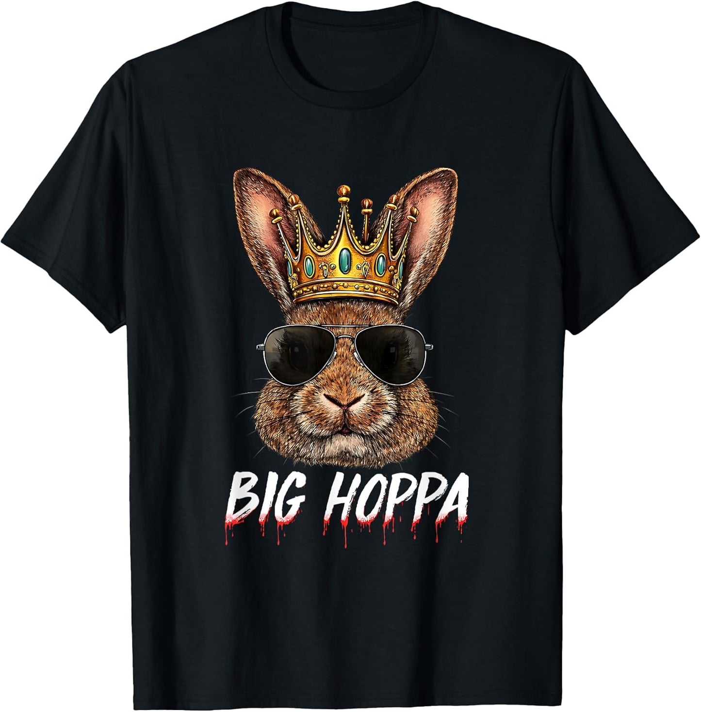 Happy Easter Eggs Hunting Spring Egg Hunter Daddy Rabbit T-Shirt