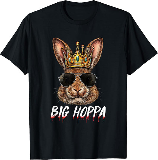 Happy Easter Eggs Hunting Spring Egg Hunter Daddy Rabbit T-Shirt