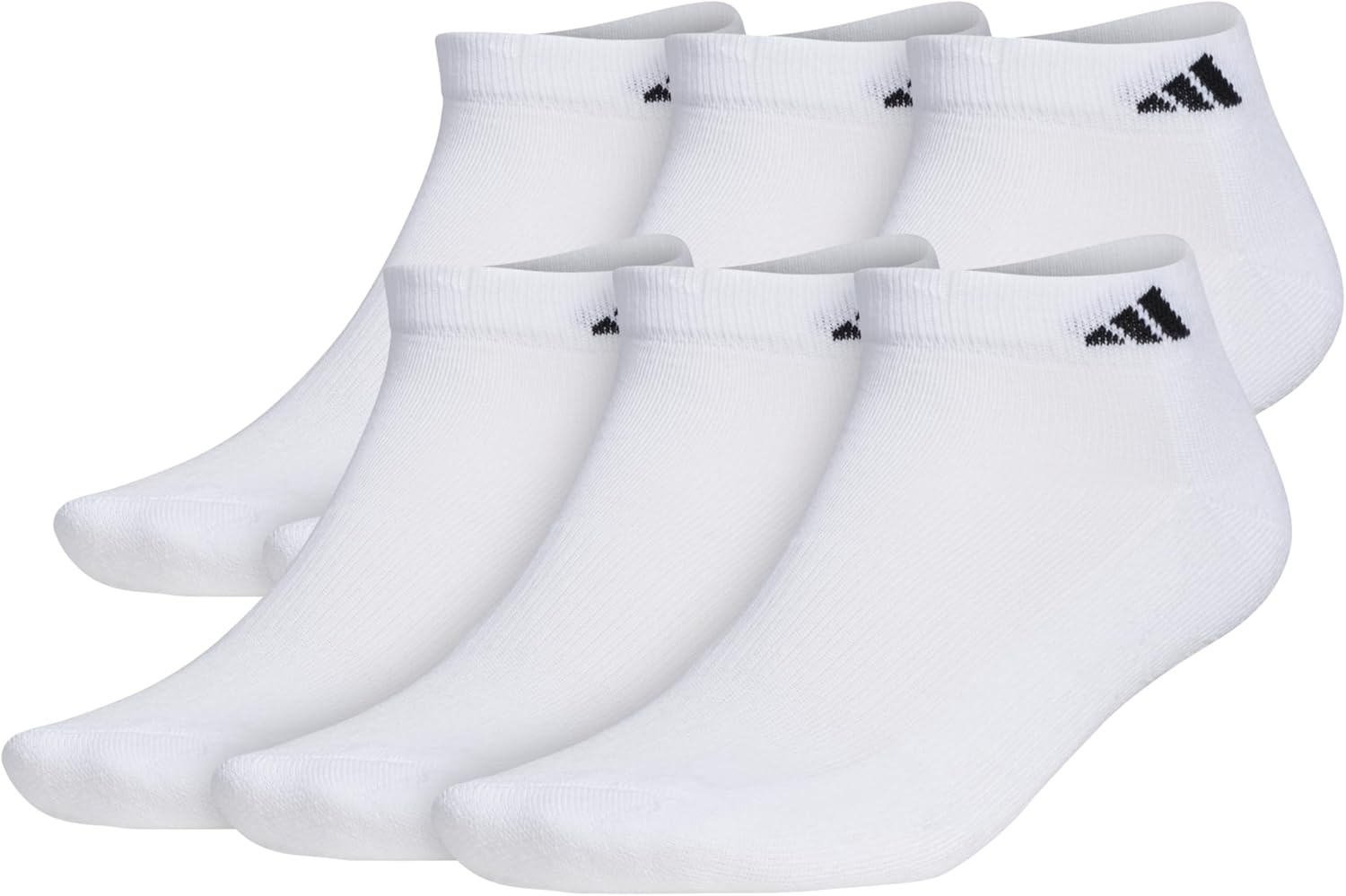 Men's Athletic Cushioned Low Cut Ankle Socks (6 Pairs) Durable & Comfortable