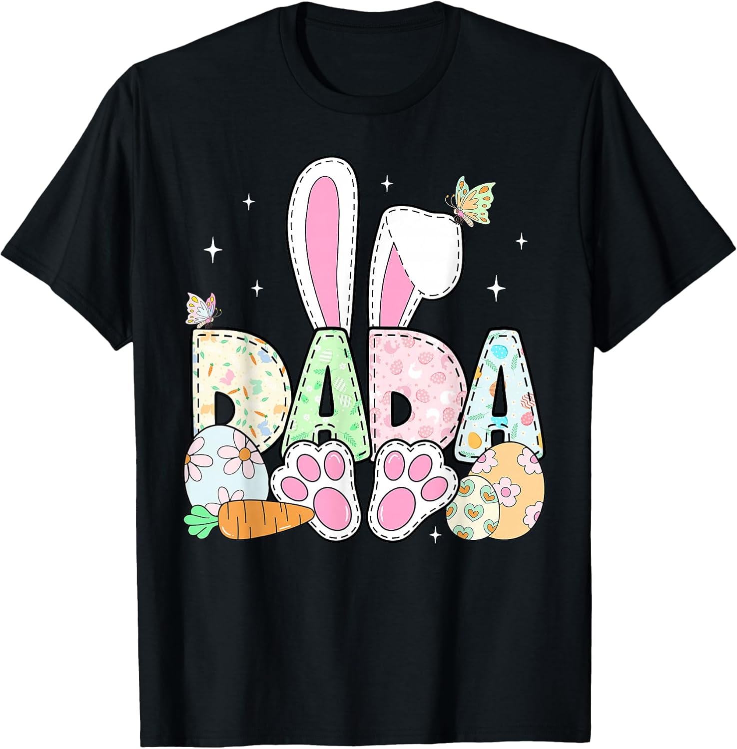 Easter Bunny Dada Spring Eggs Hunting Family Matching Easter T-Shirt