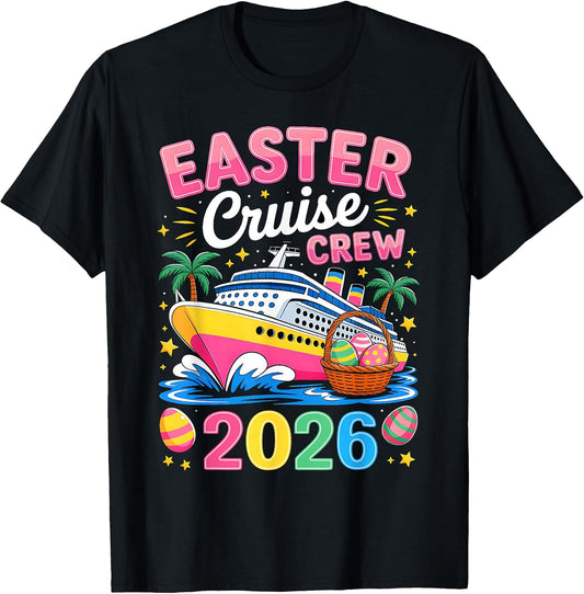Easter Cruise Crew 2026 Matching Family Vacation Easter Day T-Shirt