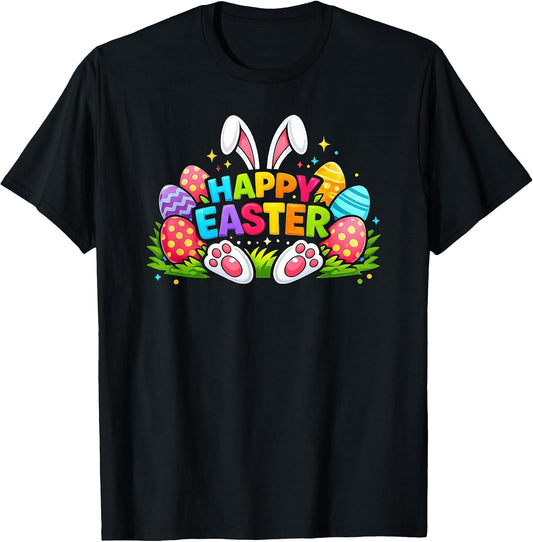 Happy Easter Day Bunny Eggs t -shir t