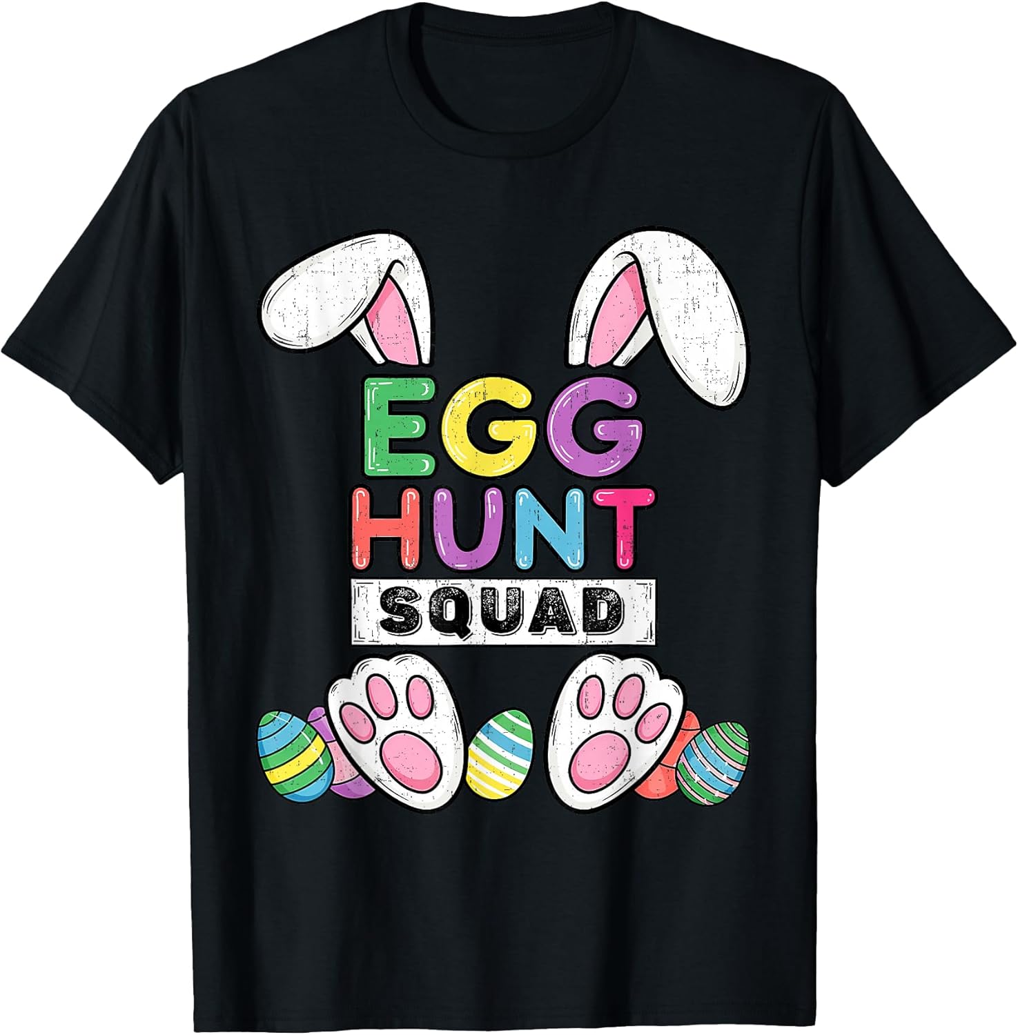 Eggs Hunt Squad Shirt Hunting Season Funny Easter Adult Kid T-Shirt