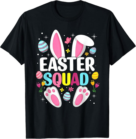 Easter Squad Family Matching Bunny Egg Hunt Group Boy Girl T-Shirt