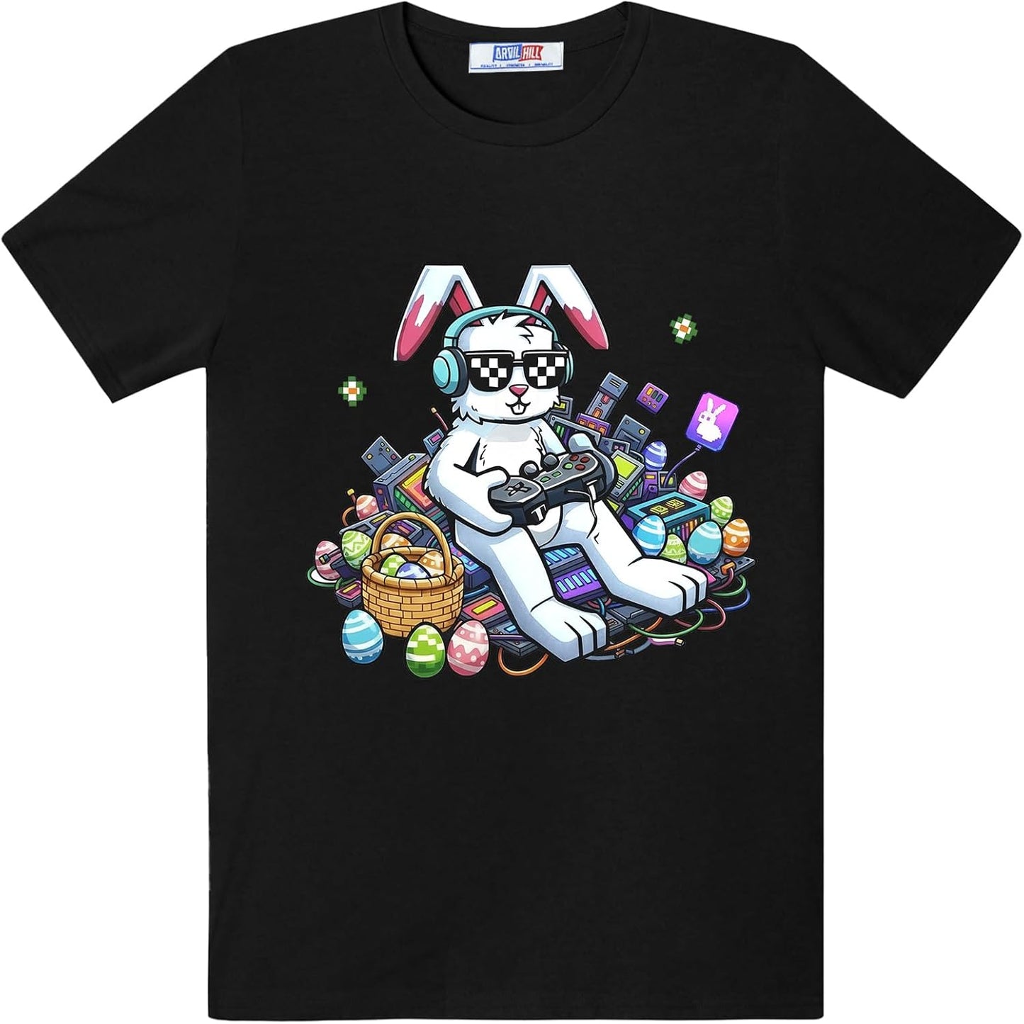 Men's Easter's Day Cotton T-Shirt Novelty Graphic Easter Shirt (S-3XL)