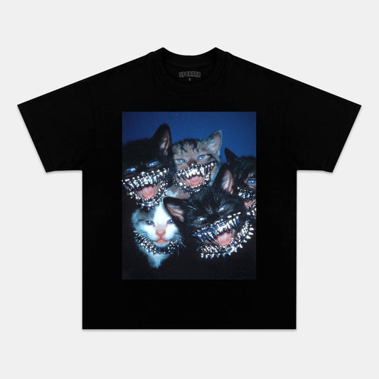 RETRO STREET STYLE & CAT V5 TEE Style001 - clothing by TeeHivey.com (Image 1)