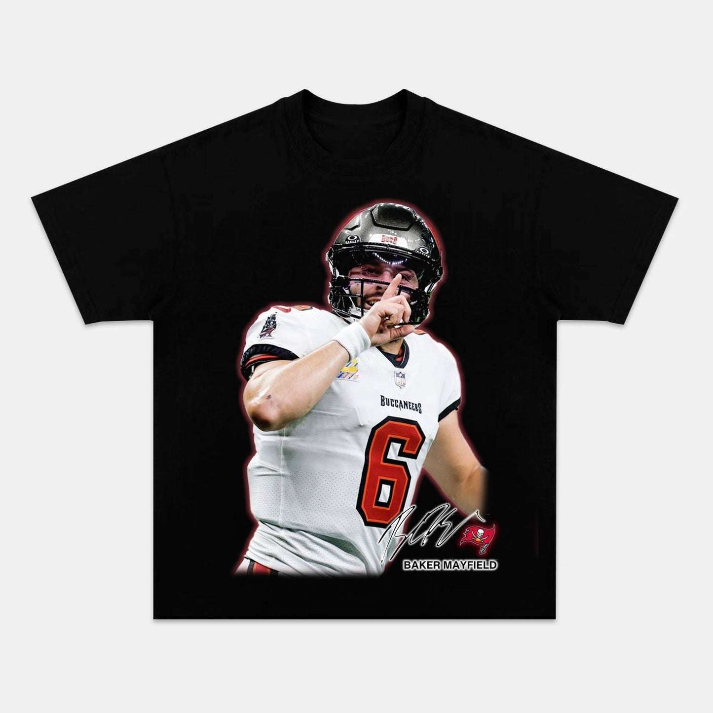 BAKER MAYFIELD TEE - clothing by TeeHivey.com (Image 1)