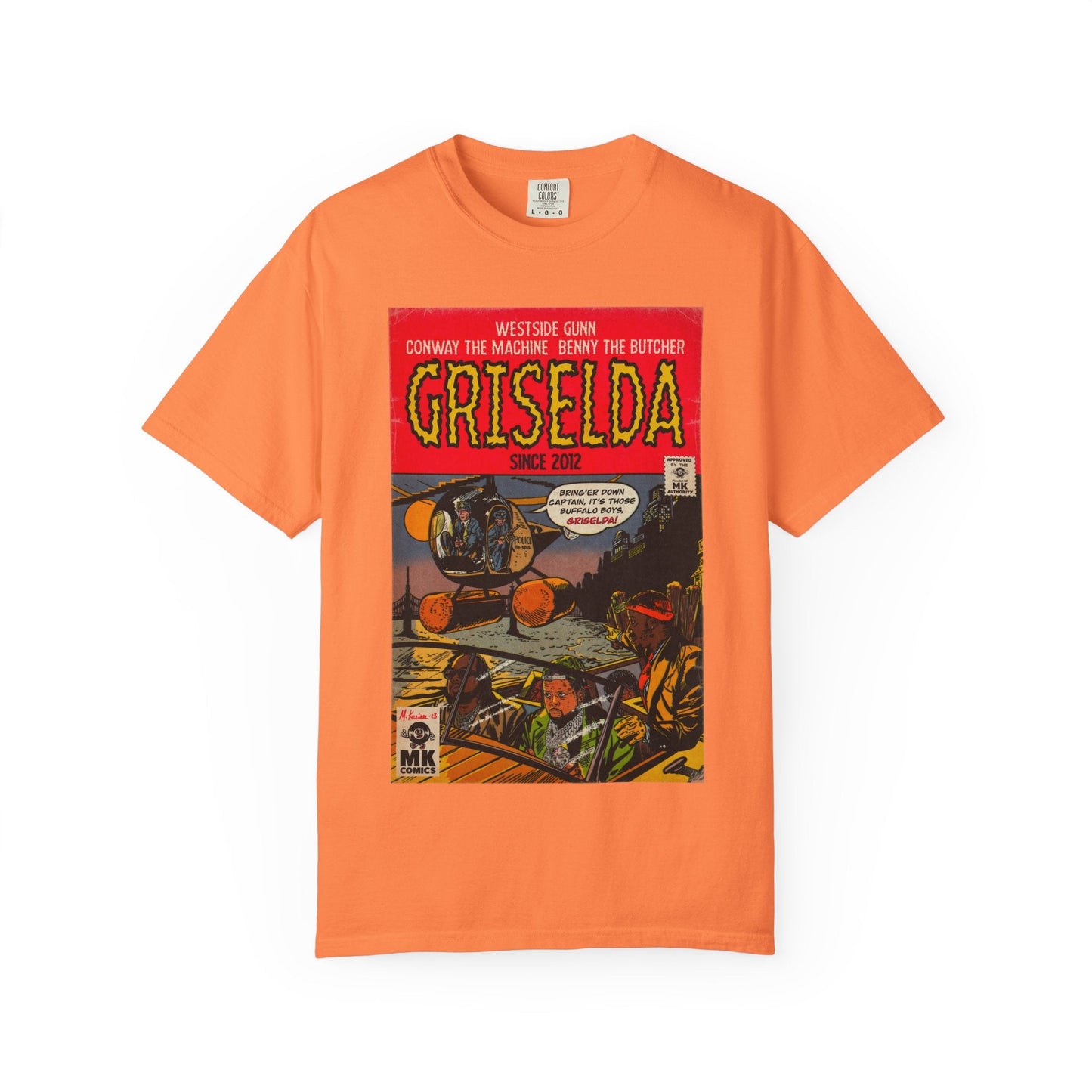Griselda - Comic Book Art - Unisex Garment-Dyed T-shirt