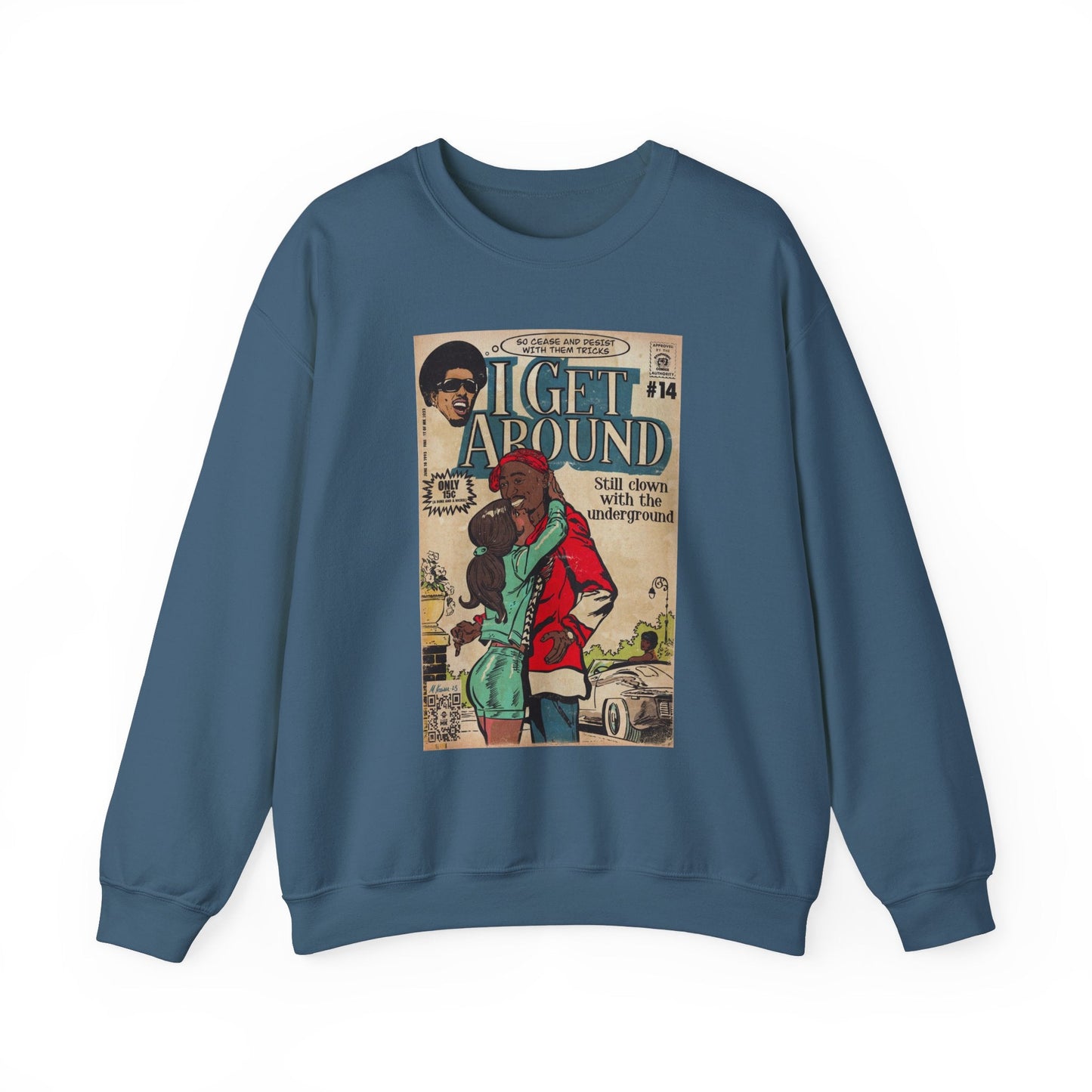 I Get Around - Unisex Heavy Blendâ„¢ Crewneck Sweatshirt