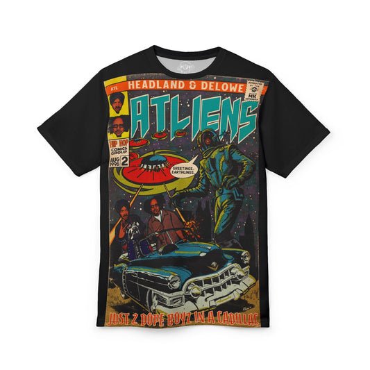 ATLiens - 2 Dope Boyz - Unisex Cut & Sew Tee (AOP)