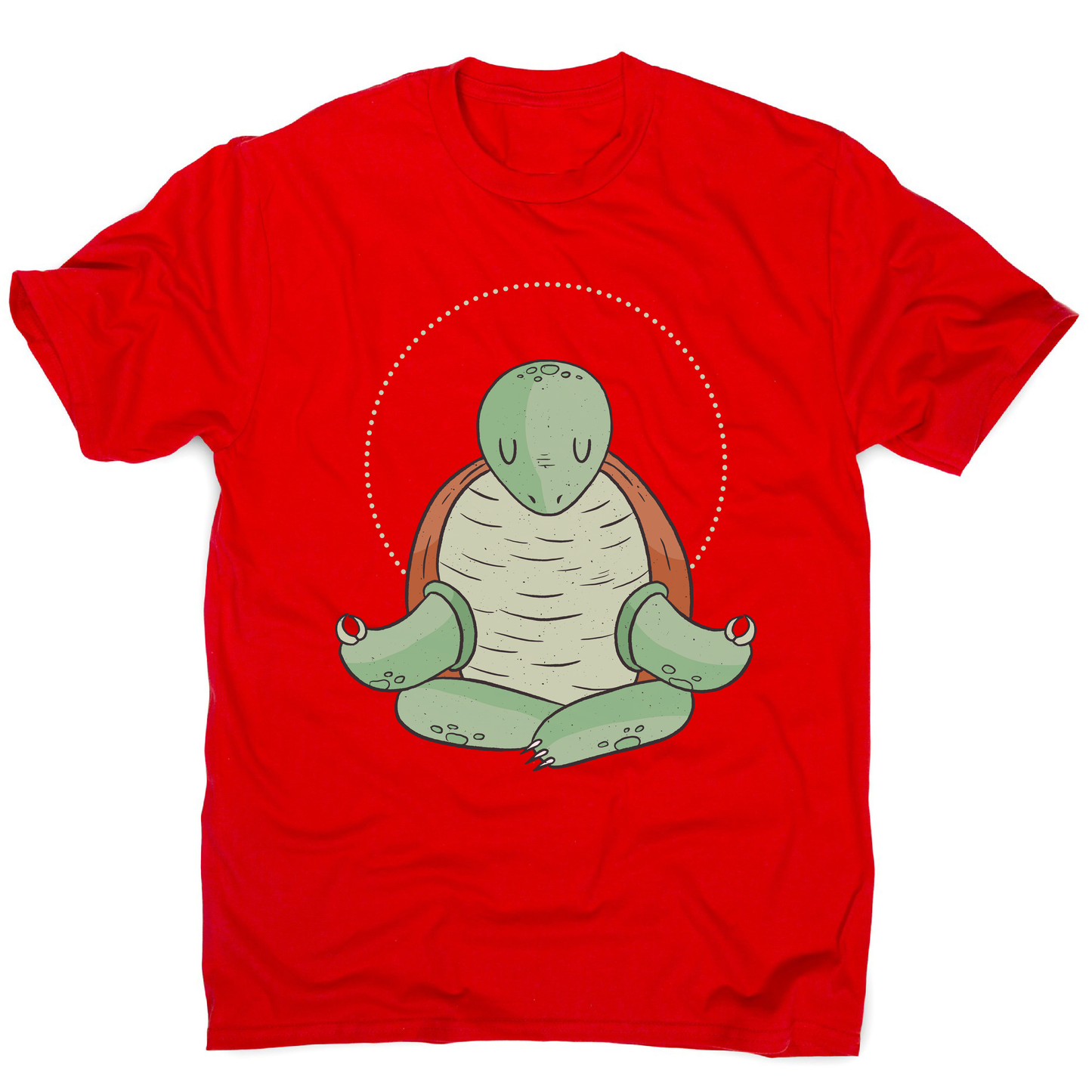 Yoga turtle funny men's t-shirt