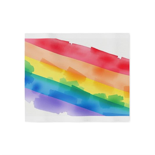 Rainbow Pride Sweatshirt Blanket Ã¢â‚¬â€œ Cozy LGBTQ+ Throw for Comfort and Celebration