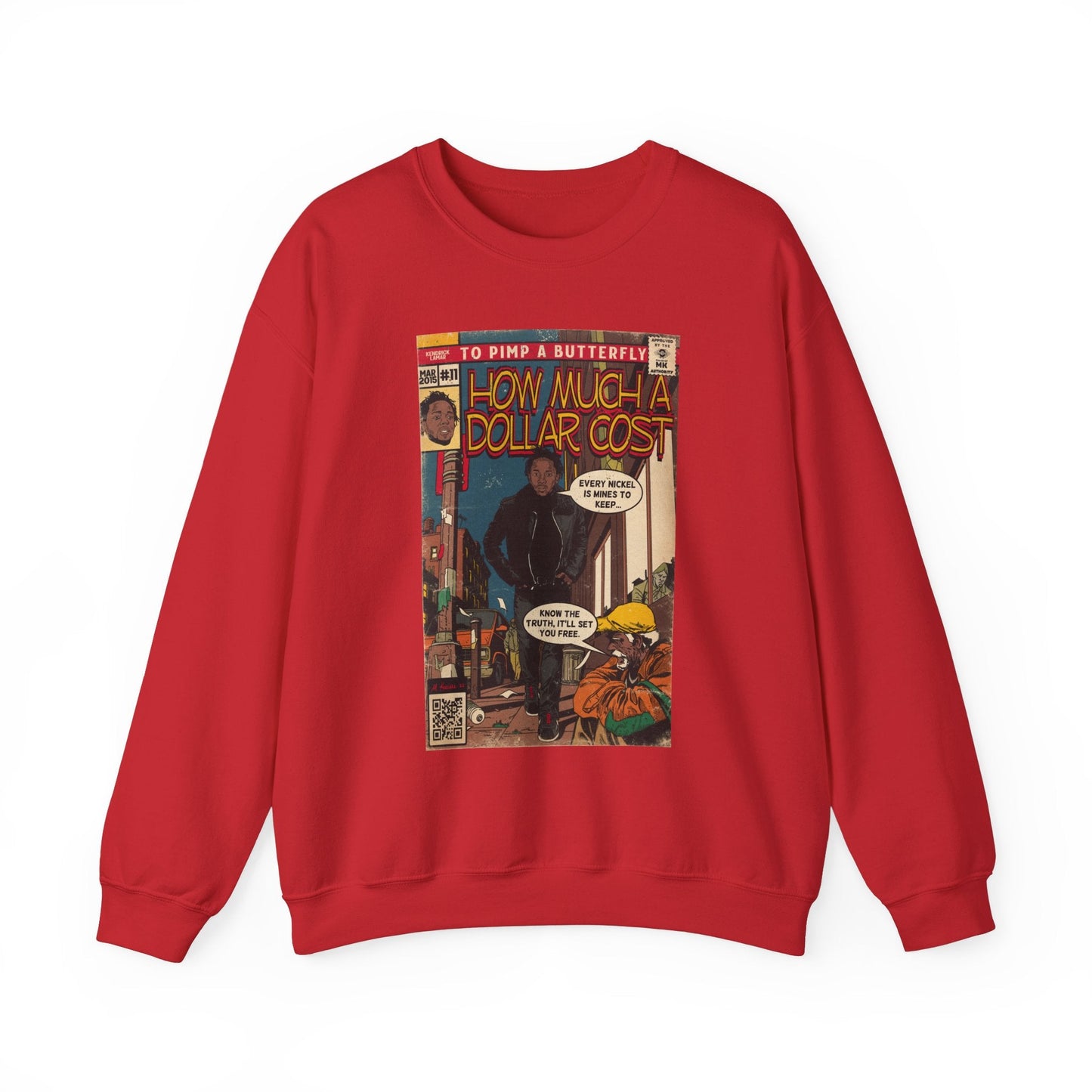 How Much A Dollar Cost- Unisex Heavy Blendâ„¢ Crewneck Sweatshirt
