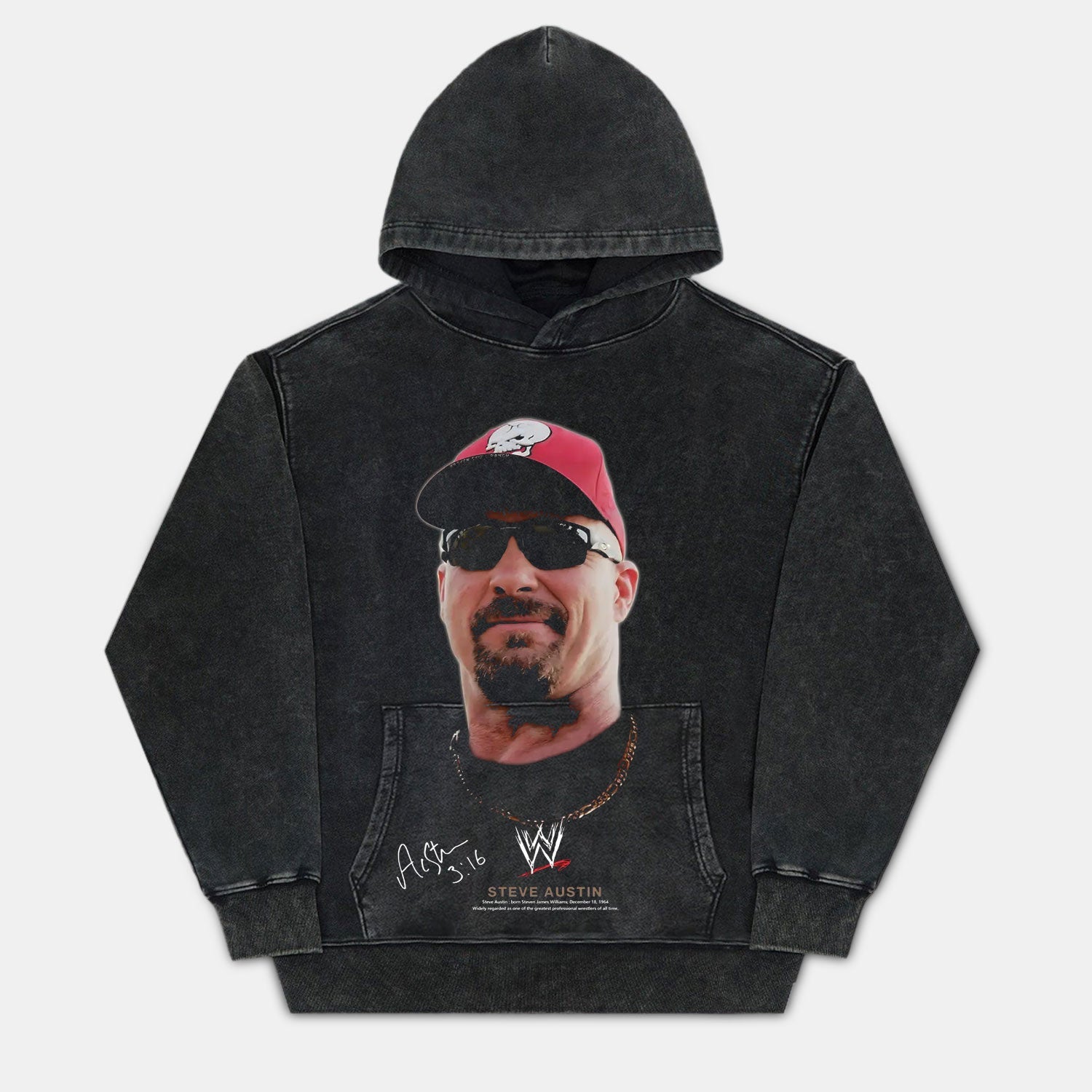 STONE COLD STEVE AUSTIN NEW LONG SLEEVE | HOODIES - clothing by TeeHivey.com (Image 4)