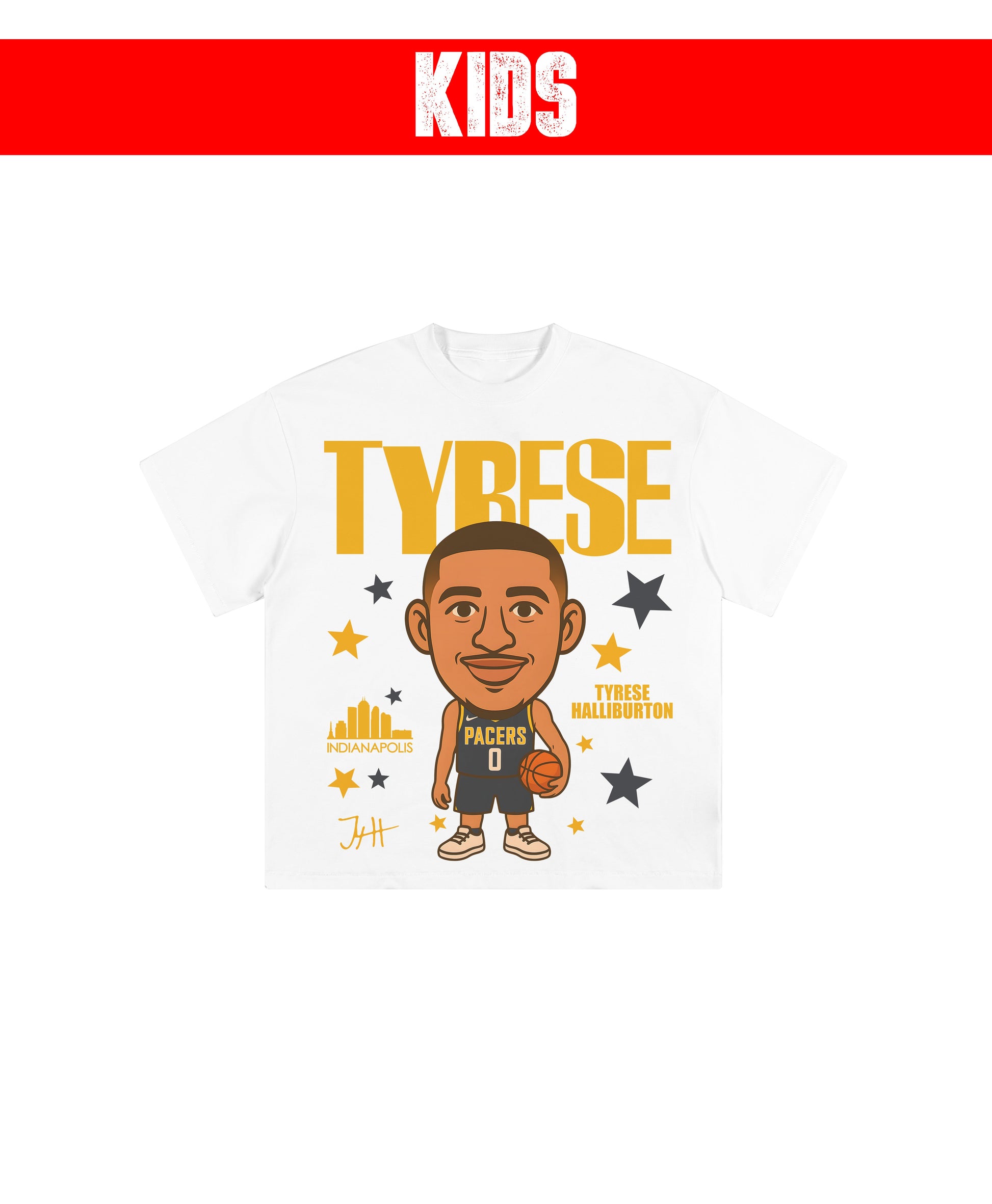 HALIBURTON CARTOON KIDS TEE - clothing by TeeHivey.com (Image 1)