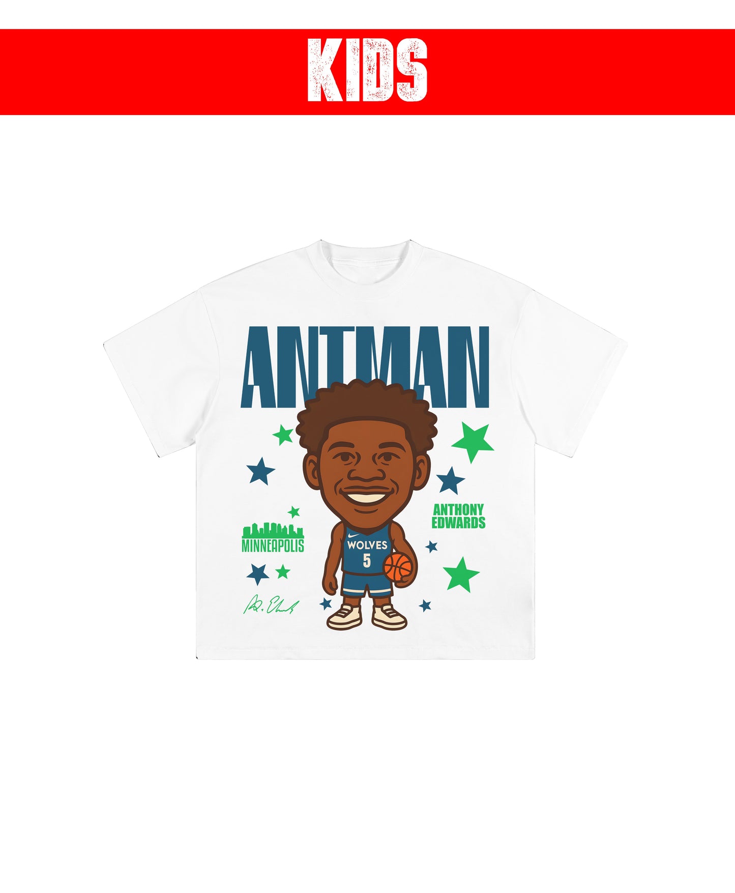 ANTMAN CARTOON KIDS TEE - clothing by TeeHivey.com (Image 2)