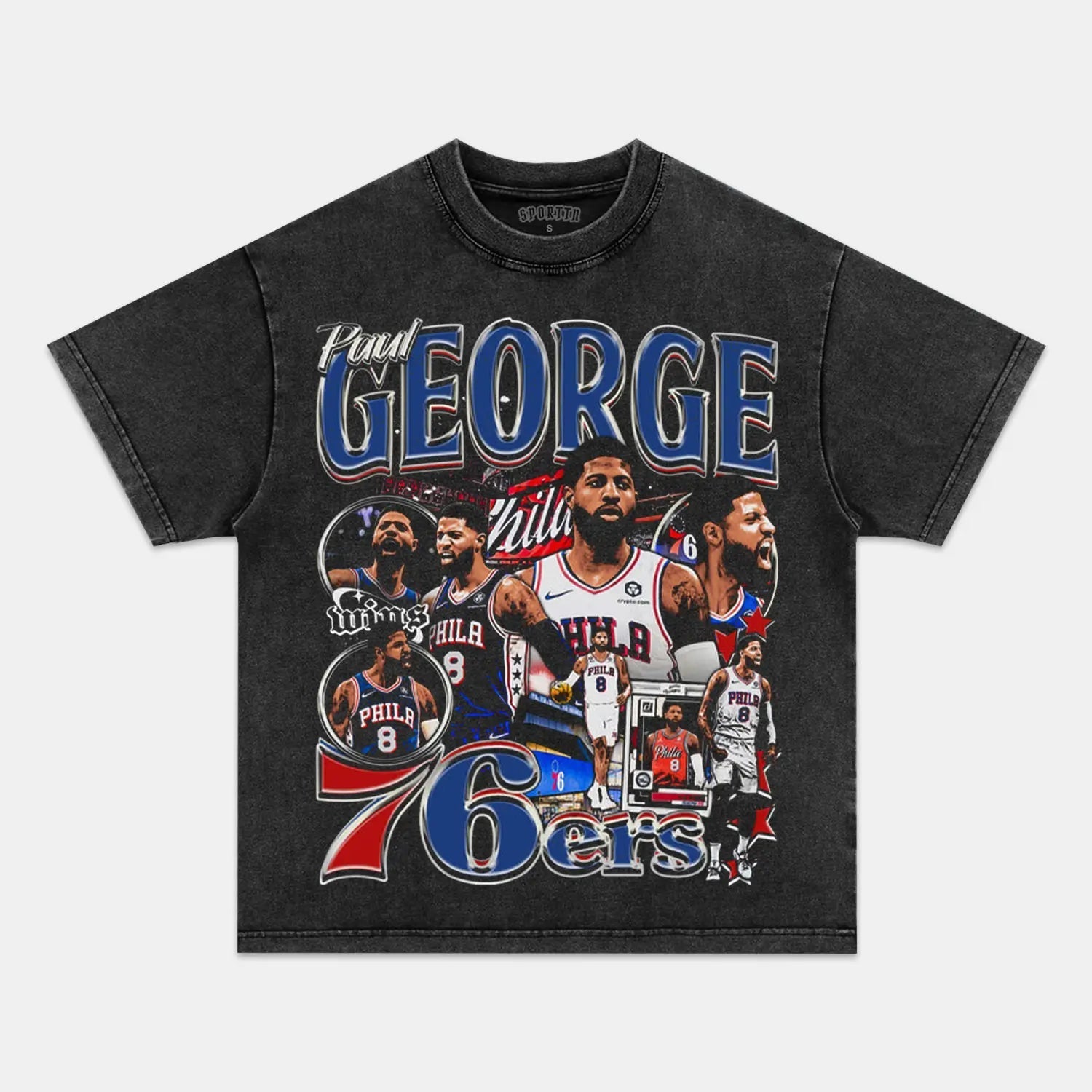 PAULGEORGE-SIXERS TEE - clothing by TeeHivey.com (Image 4)