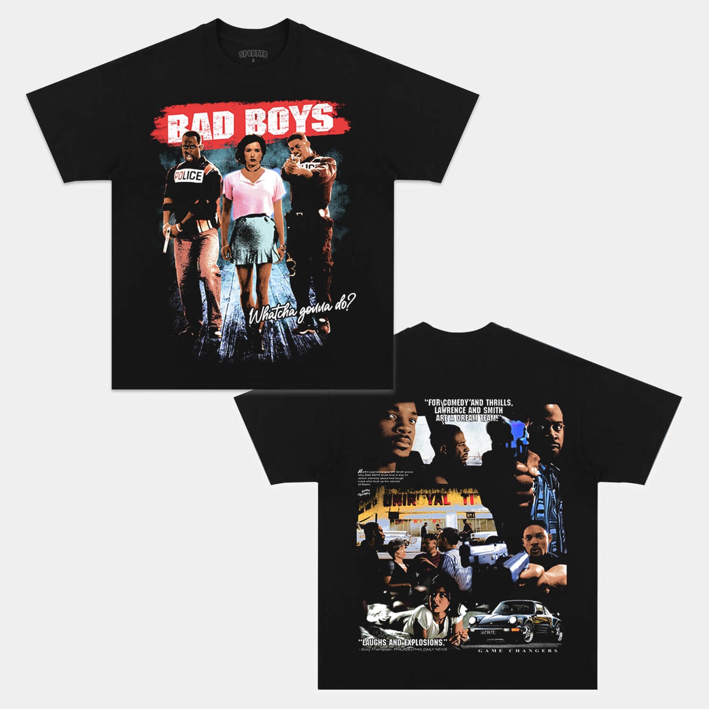 BAD BOYS TEE - clothing by TeeHivey.com (Image 1)