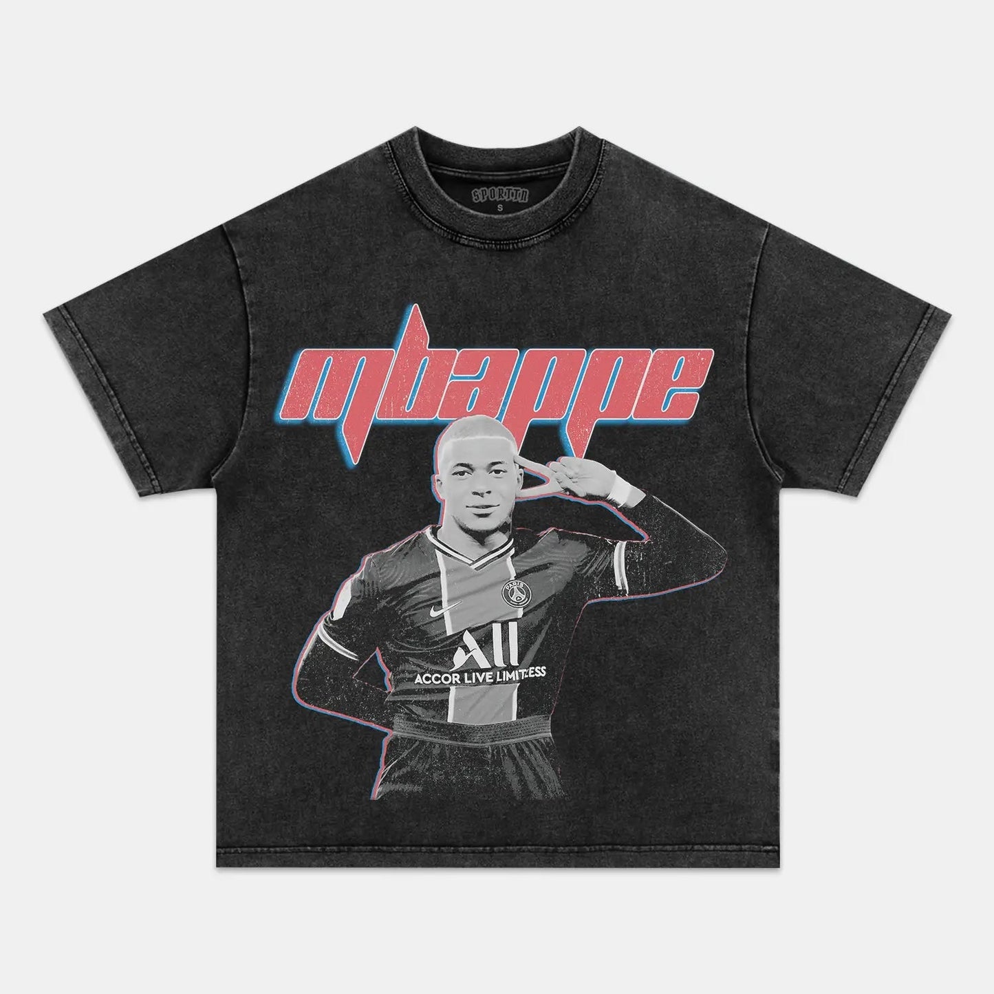 MBAPPE Y2K TEE Style001 - clothing by TeeHivey.com (Image 2)