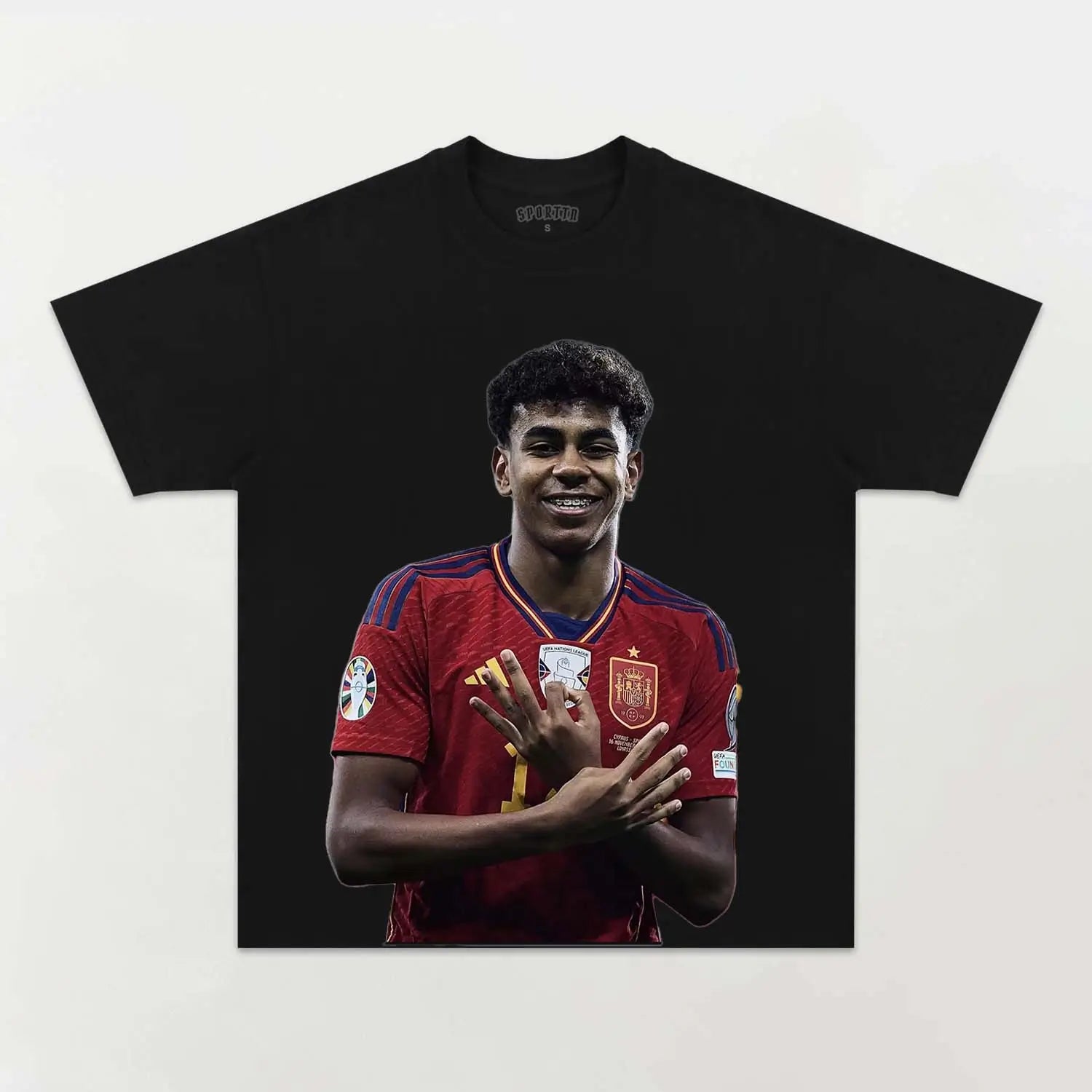 LAMINE YAMAL 3.0 TEE - clothing by TeeHivey.com (Image 1)