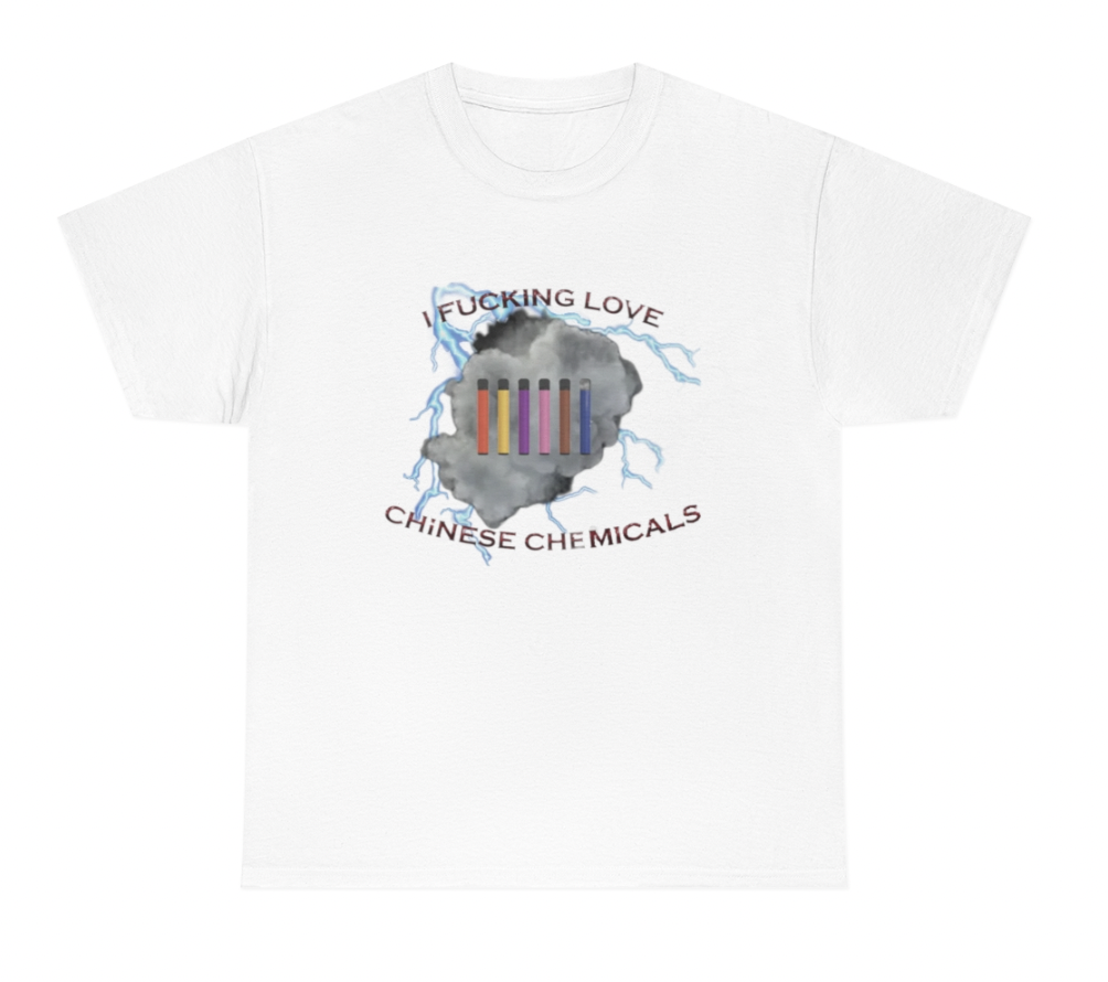 I love Chinese Chemicals Tee (White) - clothing by TeeHivey.com (Image 1)