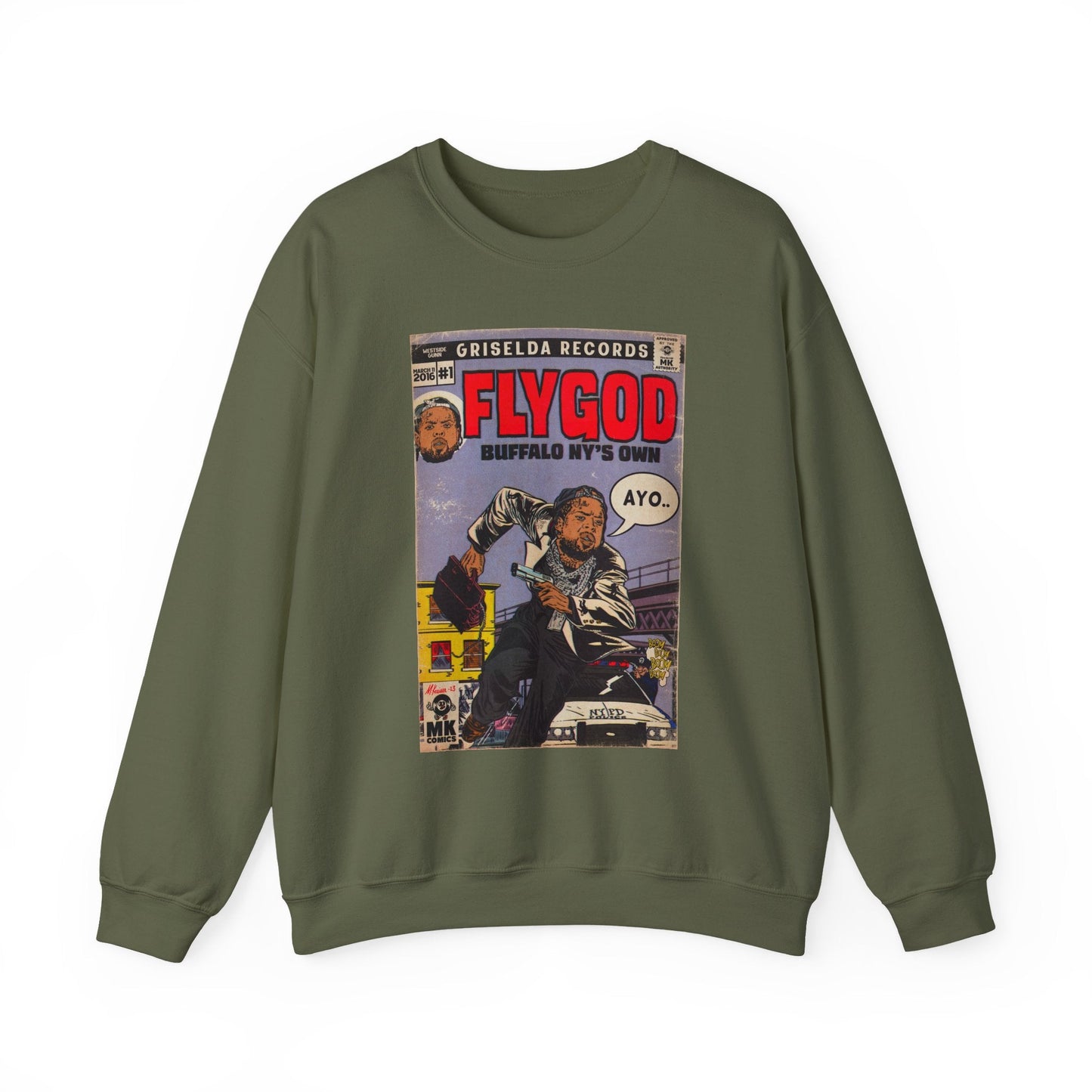 Flygod - Unisex Heavy Blendâ„¢ Crewneck Sweatshirt