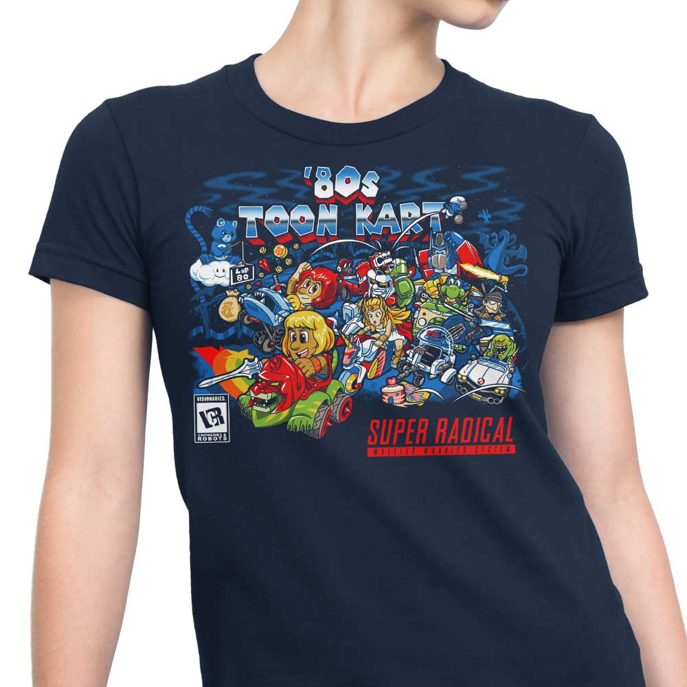 80's Toon Kart - Women's Apparel
