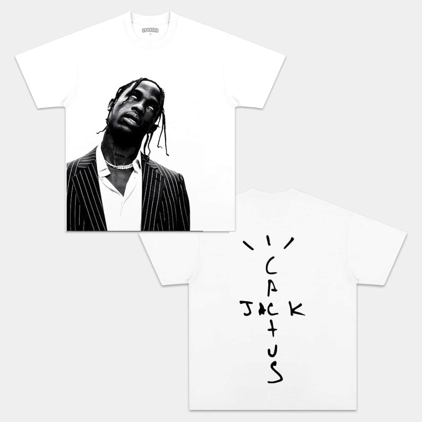 TRAVIS SCOTT VINTAGE TEE Style006