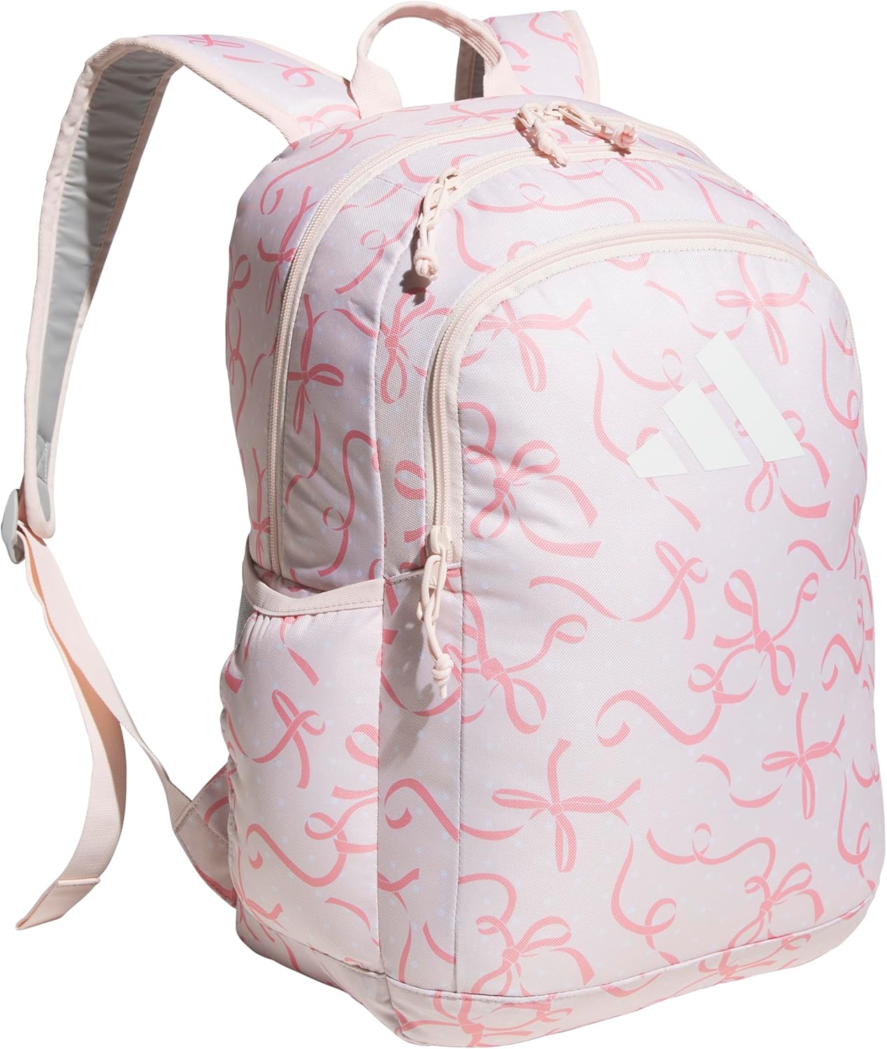 Kids Affiliate Backpack – School Bag for Girls and Boys, 27L, Bow Print Pink Tint/Pink Tint, OSFA