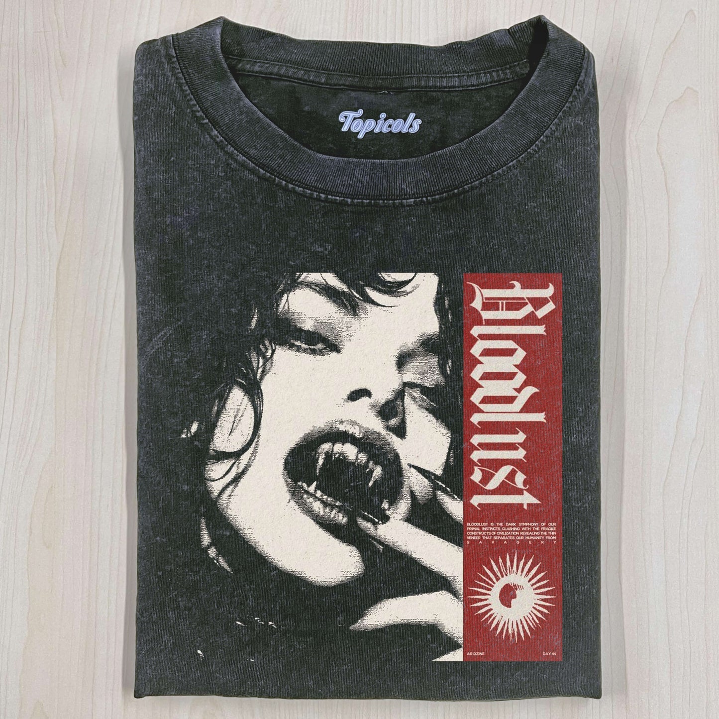BLOODLUST T-SHIRT - clothing by TeeHivey.com (Image 1)