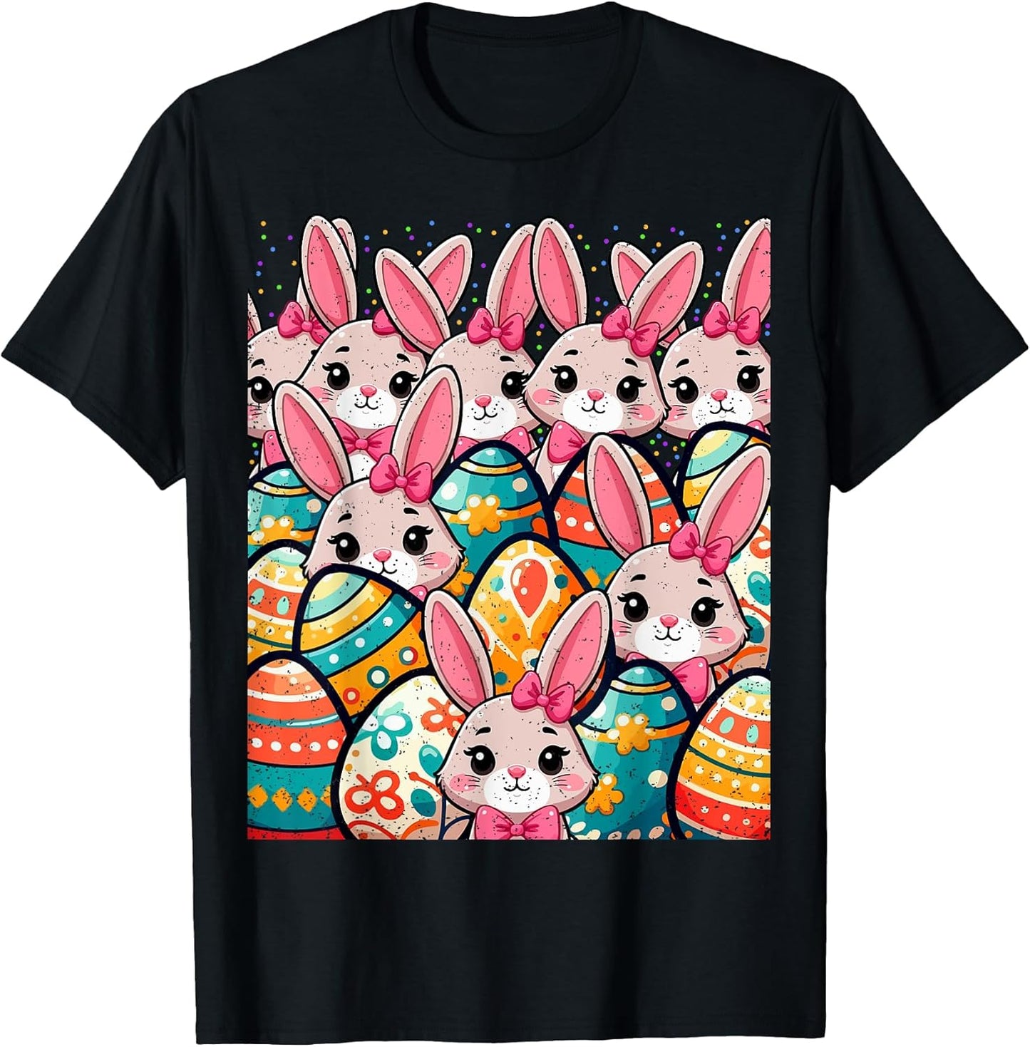 Easter Bunny Egg Hunt Sunday Spring Christian Holiday T-Shirt