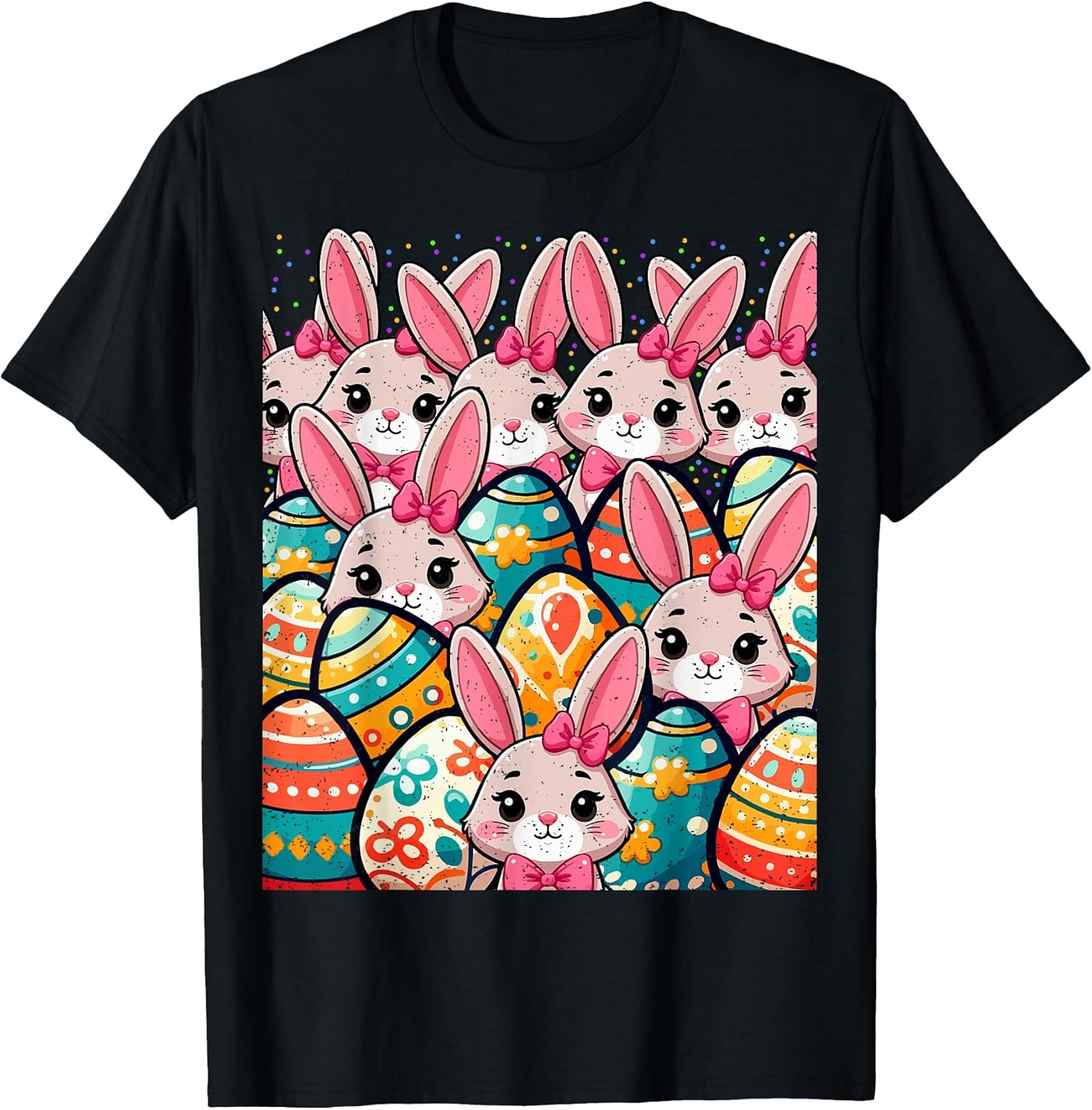 Easter Bunny Egg Hunt Sunday Spring Christian Holiday T-Shirt