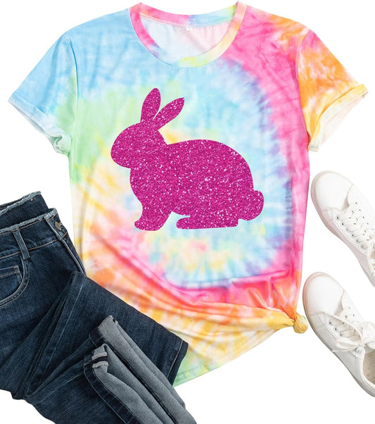 Easter Shirt for Women: Easter Bunny Tshirt Happy Easter Tee Shirts