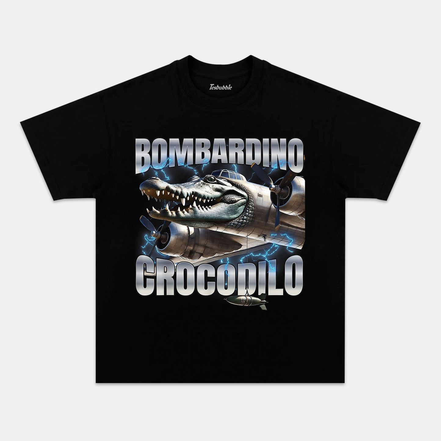 BOMBARDINO CROCODILO TEE - clothing by TeeHivey.com (Image 3)