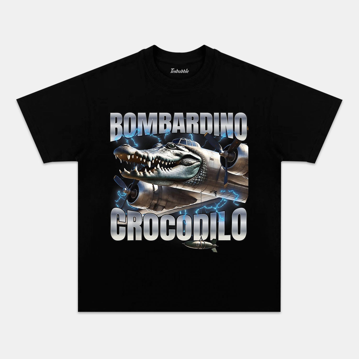 BOMBARDINO CROCODILO TEE - clothing by TeeHivey.com (Image 1)