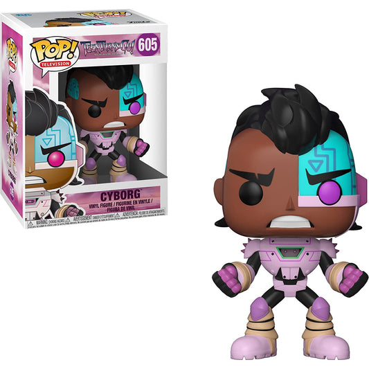 Funko Pop Teen Titans GO the Night Begins to Shine Cyborg Vinyl Figure