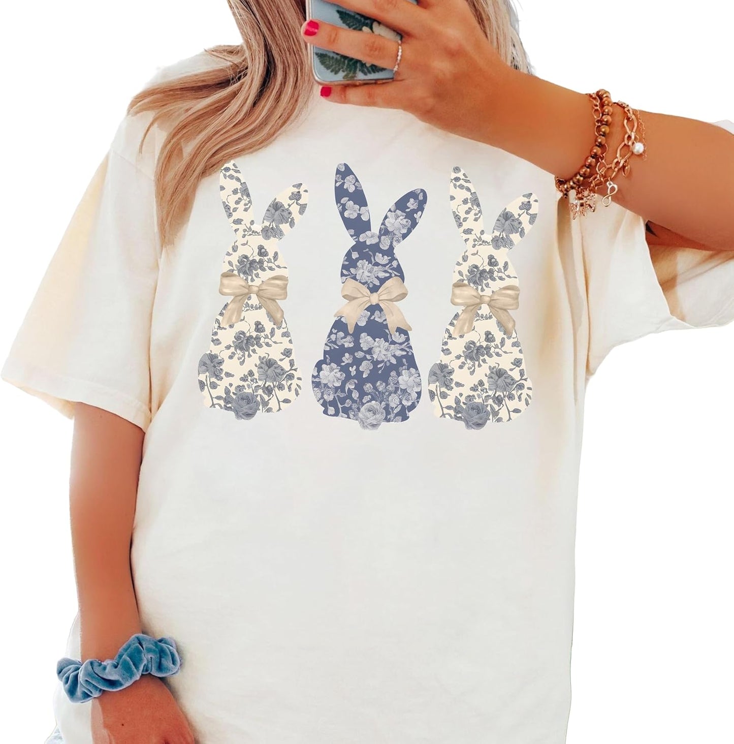 Comfort Colors® Easter Shirts for Women, Relaxed Fit Easter Shirt (T-Shirt)