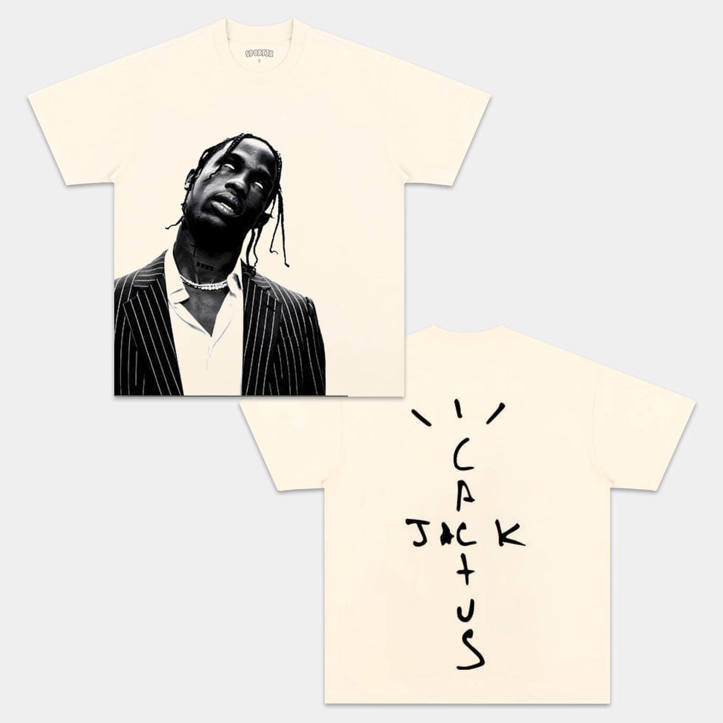 TRAVIS SCOTT VINTAGE TEE Style006
