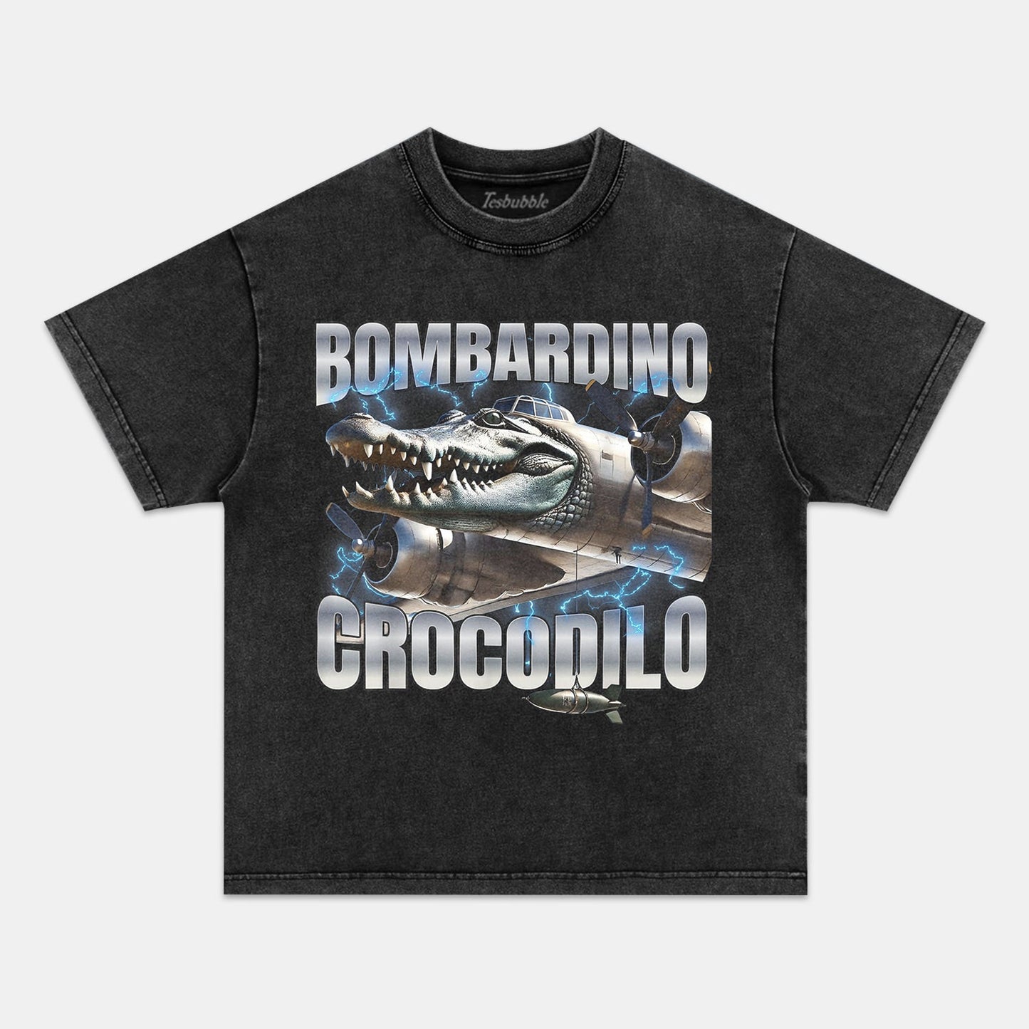 BOMBARDINO CROCODILO TEE - clothing by TeeHivey.com (Image 2)