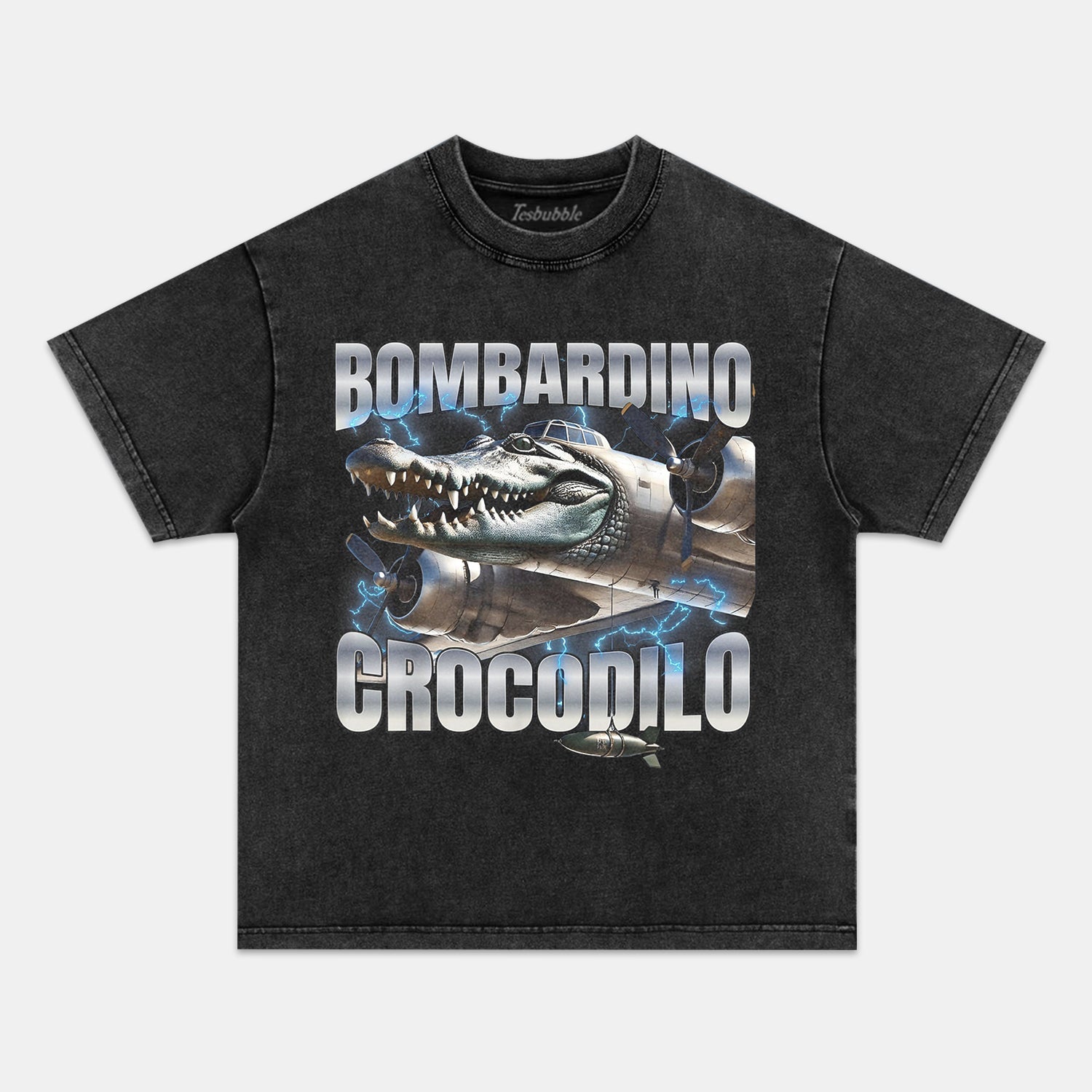 BOMBARDINO CROCODILO TEE - clothing by TeeHivey.com (Image 4)